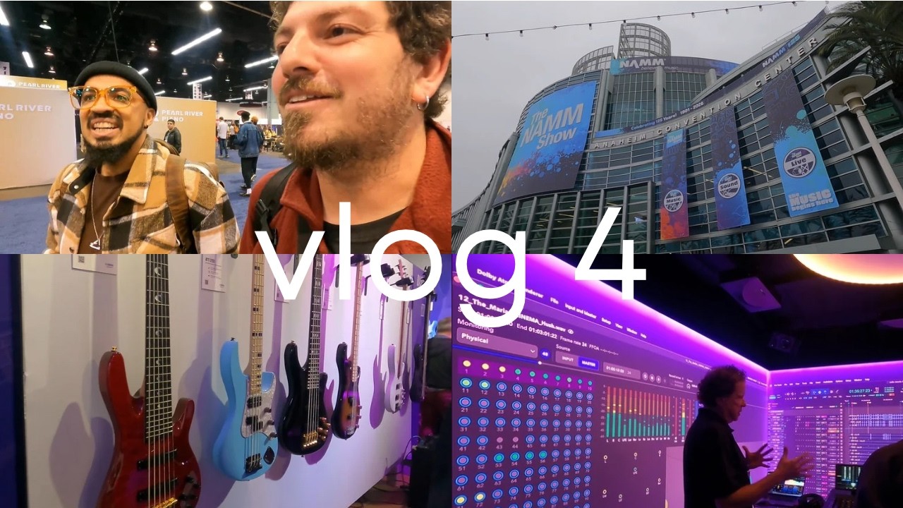 vlog #-4 - THE NAMM SHOW 2026 DIA 1 (+ CRITICAS SOCIAIS)