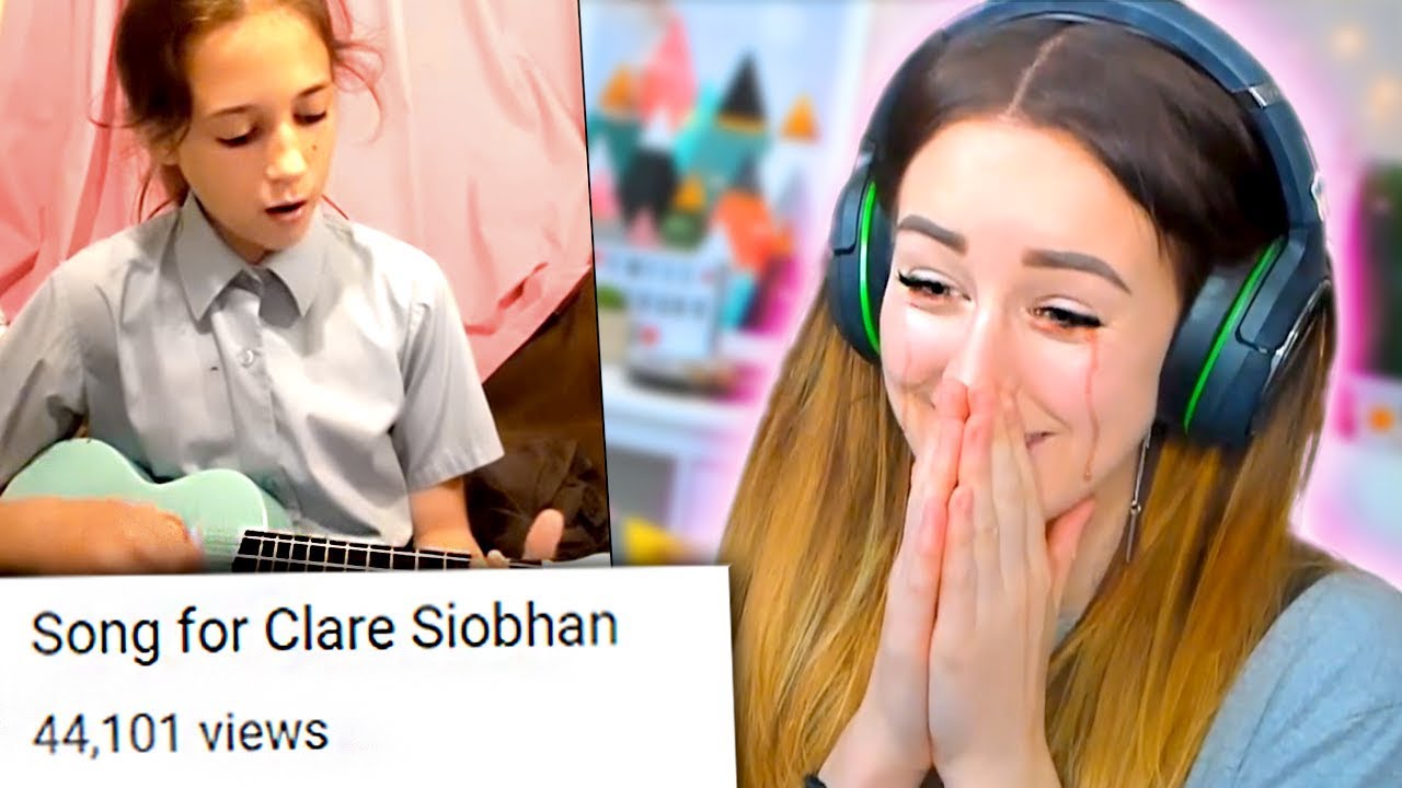 A FAN WROTE ME A SONG?! 😭 (Reacting to your videos!)