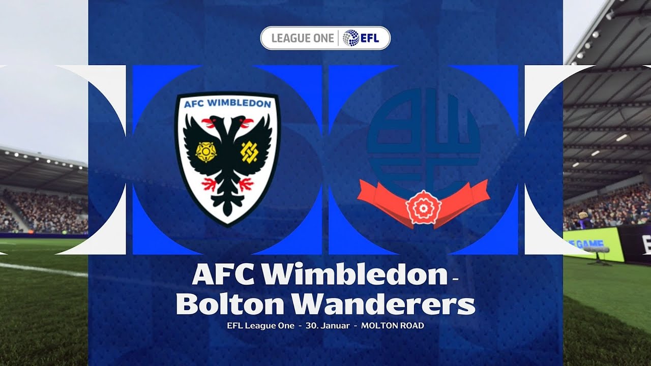 EA Sports FC 26 | Wimbledon vs Bolton Wanderers - EFL League One | Gameplay PS5
