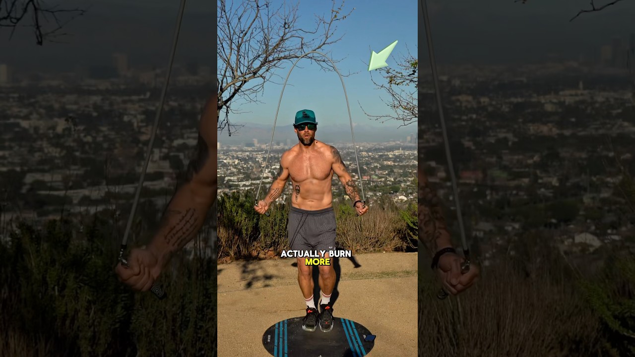 Do Weighted Jump Ropes ACTUALLY Burn More BODY FAT? | #weightloss #shorts #jumprope