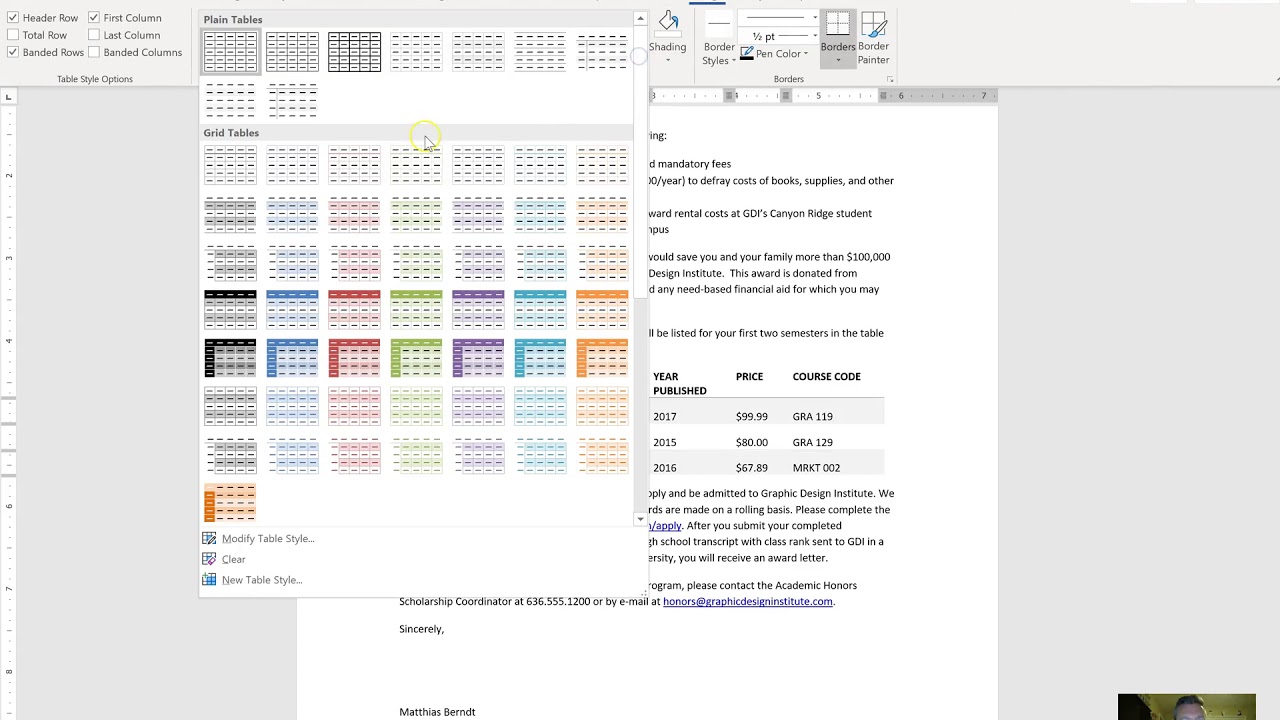 Microsoft Word 2019 Test Review Part 7