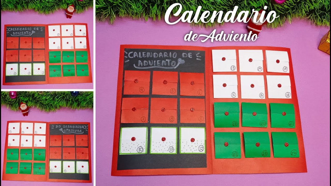 CALENDARIO DE ADVIENTO PARA MI NOVIO🎄Como hacer un calendario de Adviento para Navidad🌟