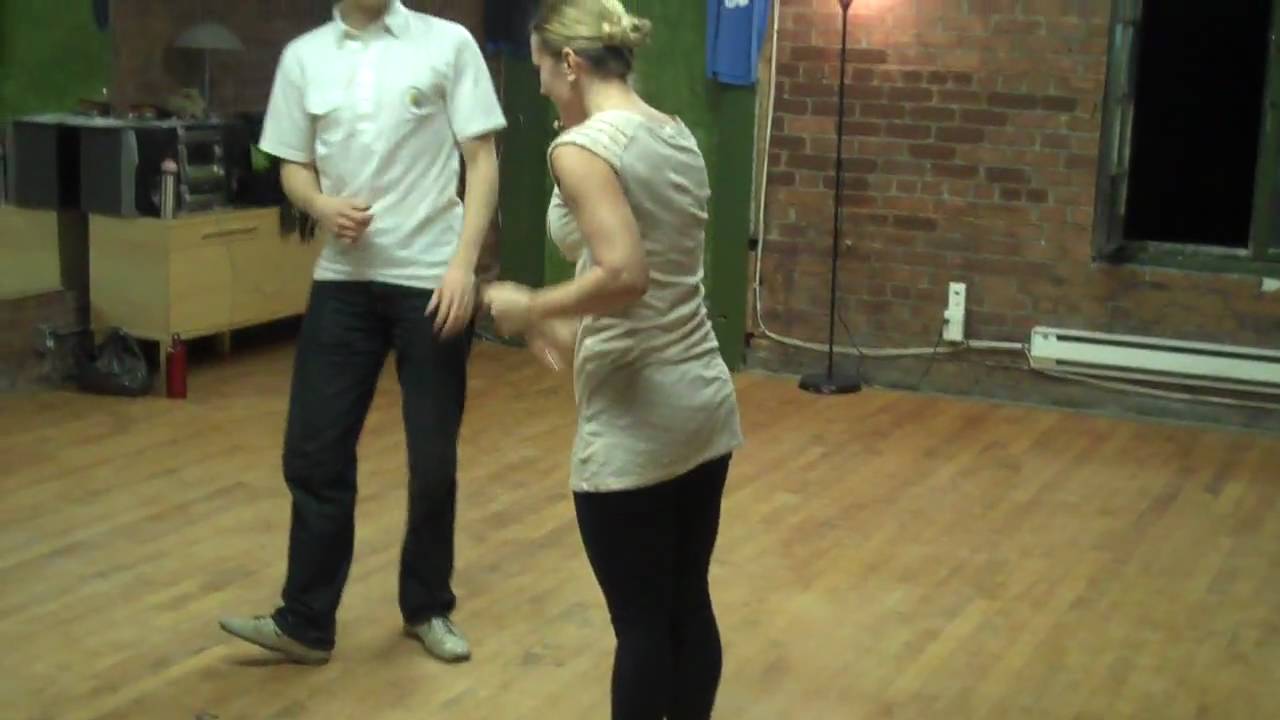 Daniel & Asa Private Lesson - Swing Outs and Promenades