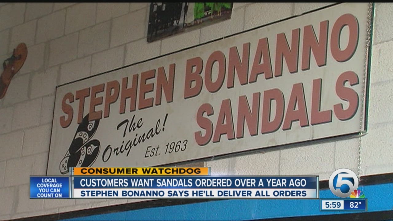 Stephen Bonanno sandals update