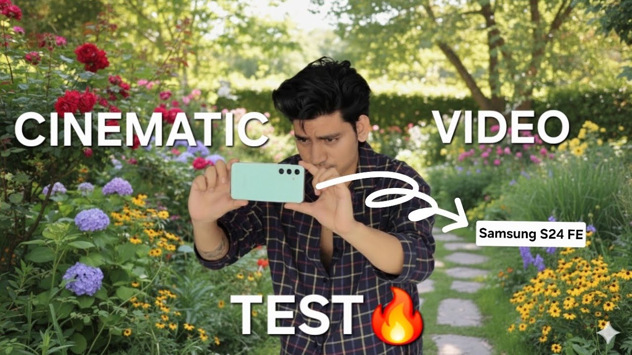 Samsung S24 FE Potrait Video test 🔥 | Real Camera Review ( Part - 5)