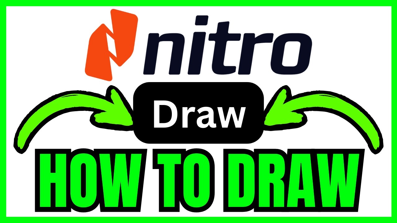 How To DRAW In Nitro PDF (QUICK & EASY) 2026