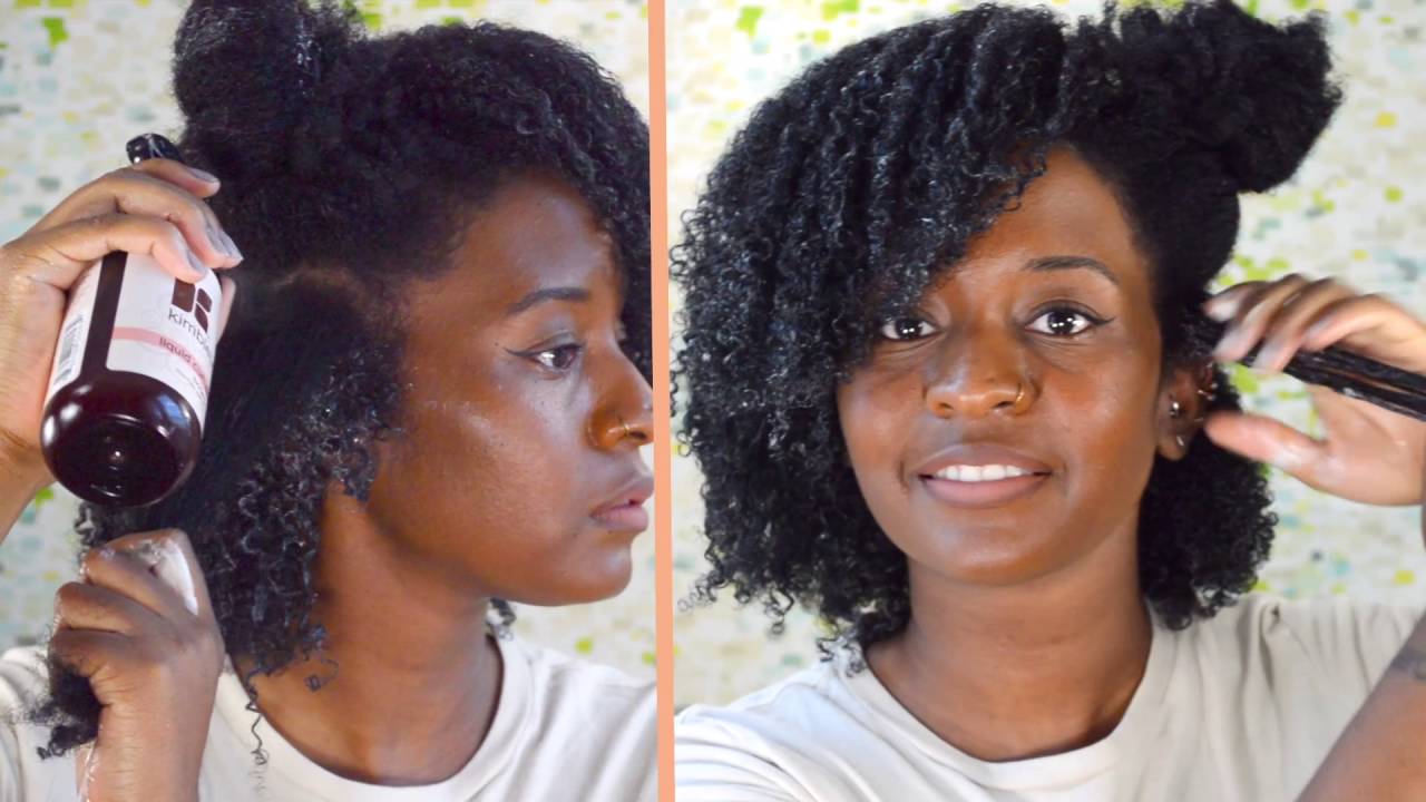 Bounce Back Curl Tutorial - Curl Cocktail and Braid Out