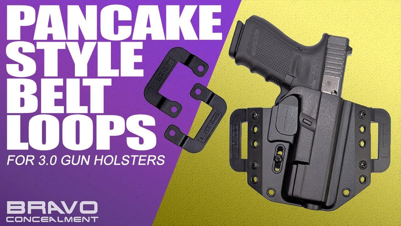 Pancake Style Belt Loops For The 3.0 Gun Holster!