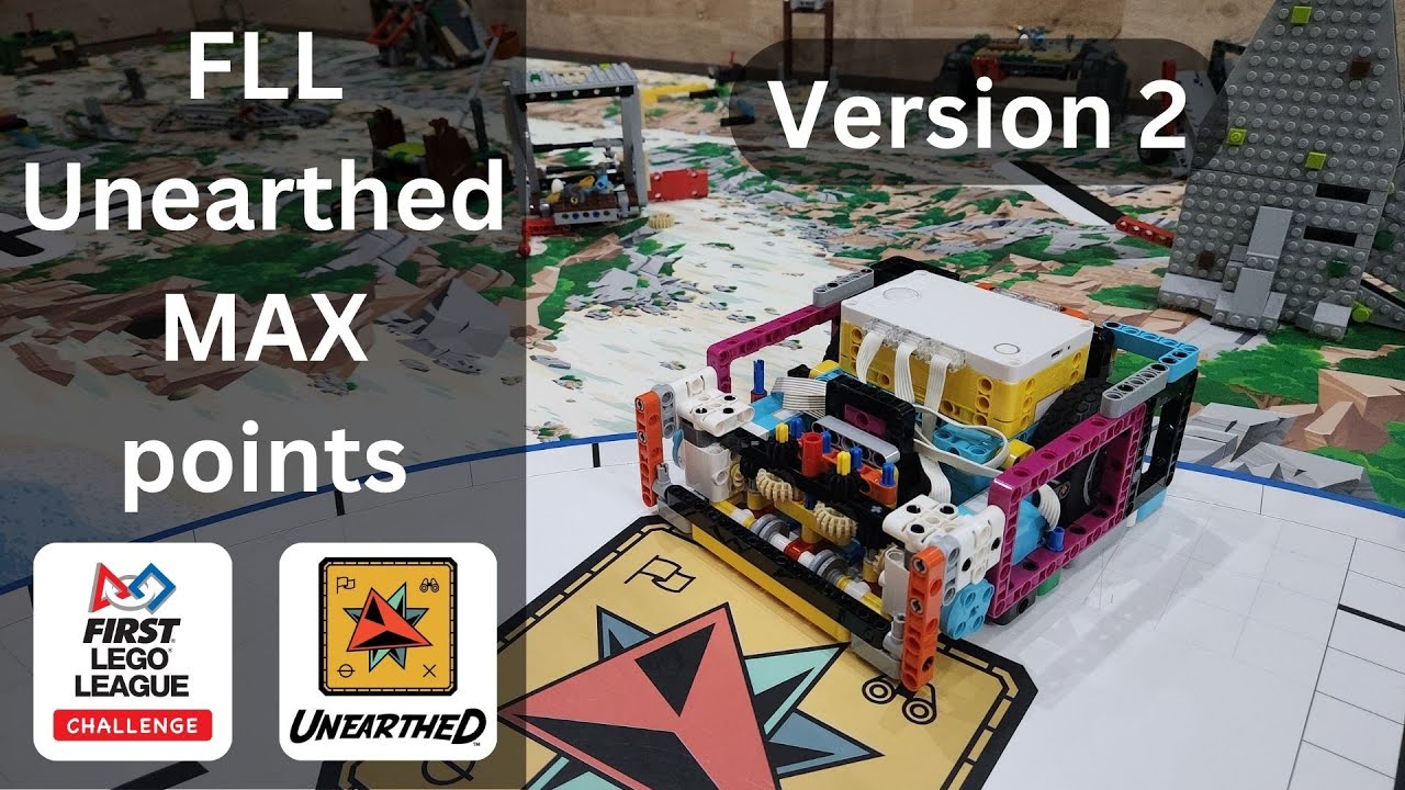 FLL Unearthed 2025–2026 | 545 MAX очков за 2:30 | Первая лига Lego
