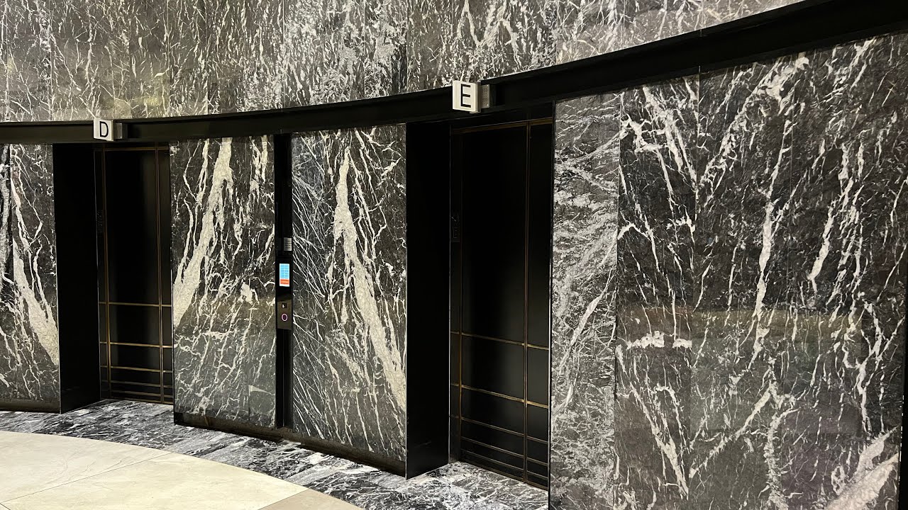 Schindler Elevators At The NY Marriott Marquis Hotel In Times Square Manhattan NYC: (05/15/2022)