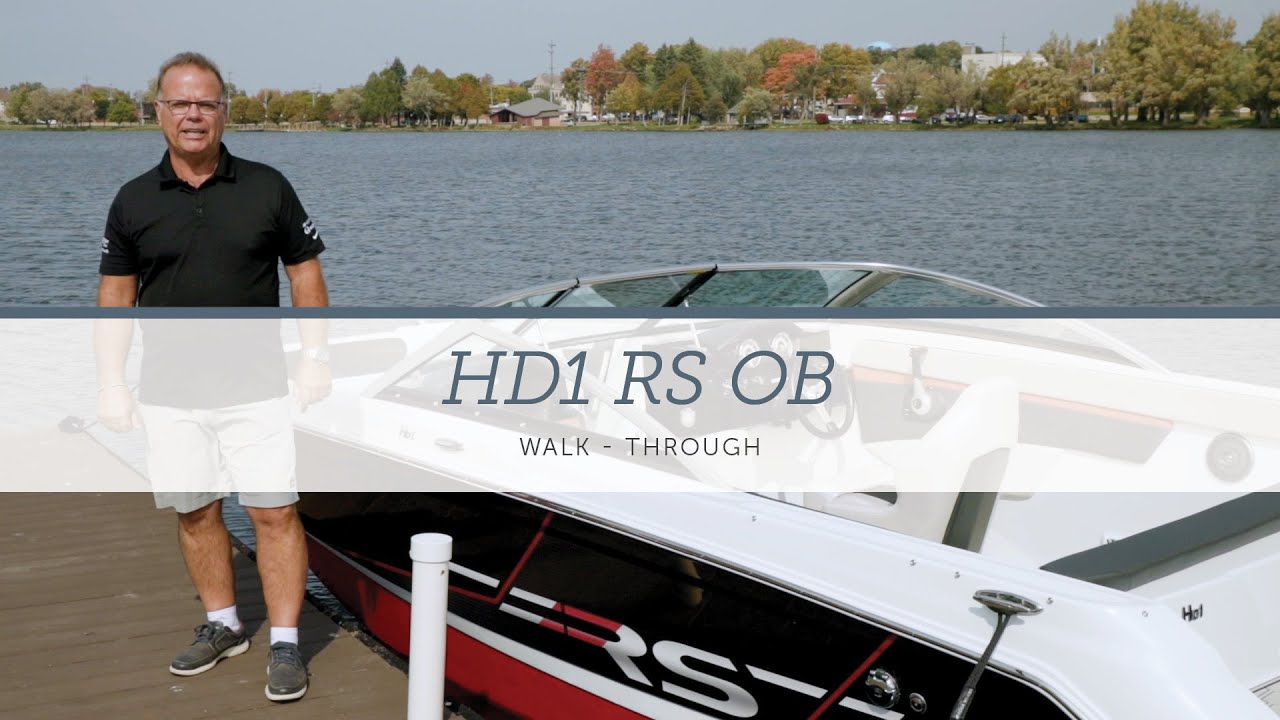 Four Winns HD1 OB RS Walk-Through