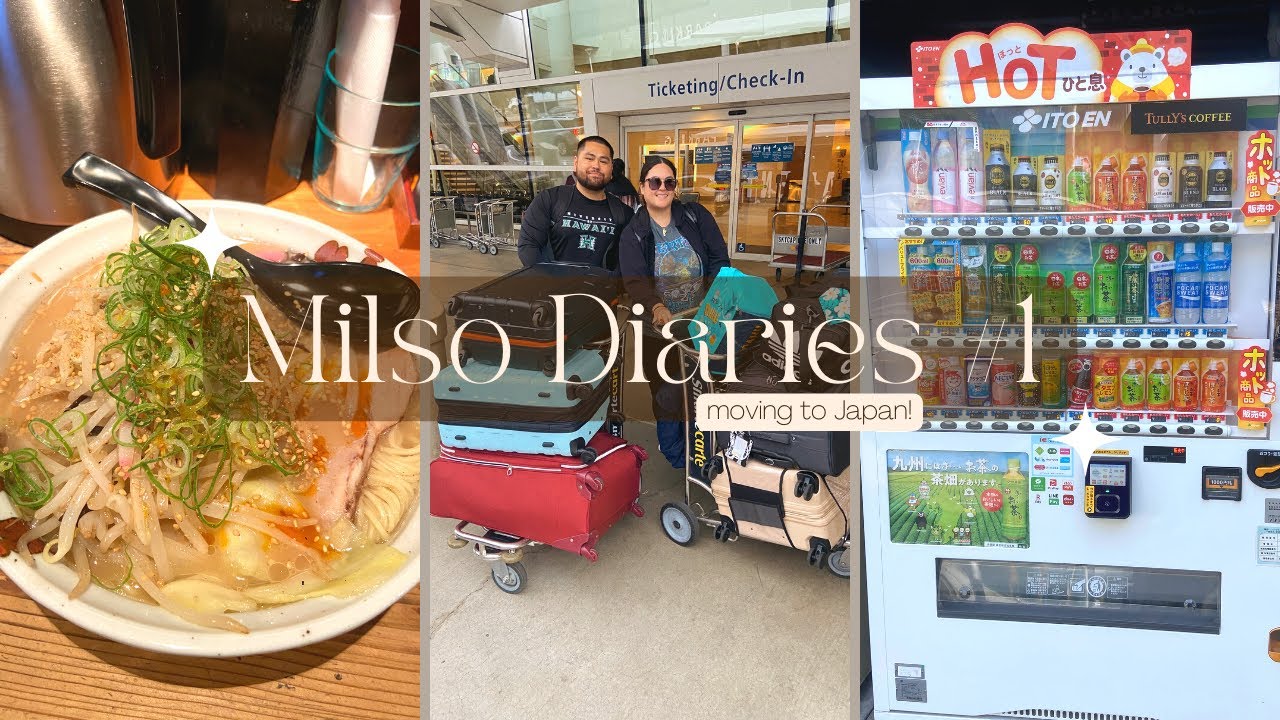 Moving to Japan! (PCS, Navy Milso life, Sasebo)