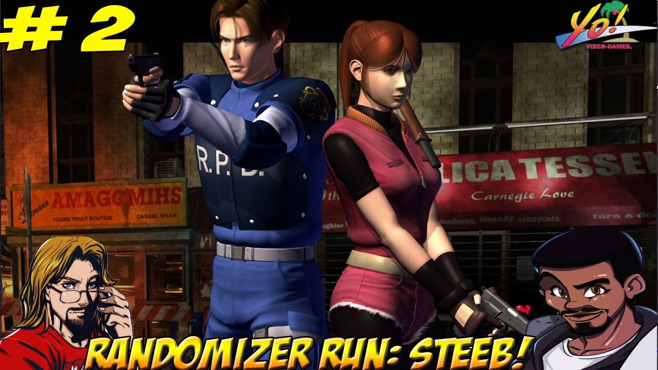 Resident Evil 2 OG: Randomizer Run! Steeb's Run Part 2 - YoVideogames