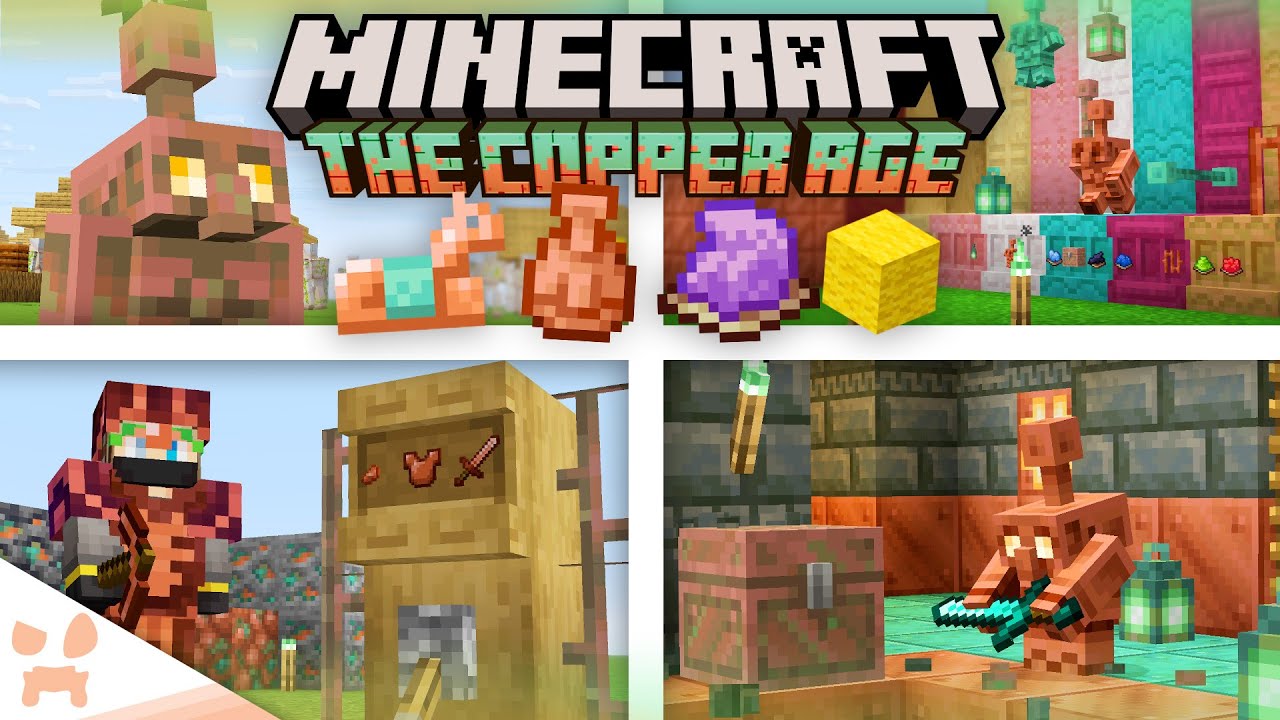 ОБНОВЛЕНИЕ MINECRAFT COPPER AGE ТОЛЬКО ЧТО ВЫШЛО &mdash; МЕДНЫЙ ГОЛЕМ, НОВЫЕ БЛОКИ И БОЛЕЕ 100 ФУНКЦИЙ!