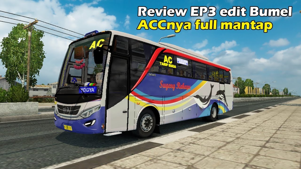 Review Mod EP3 M.Husni Edit Bumel Alfa Fikri | ETS2 Mod Bus Indonesia