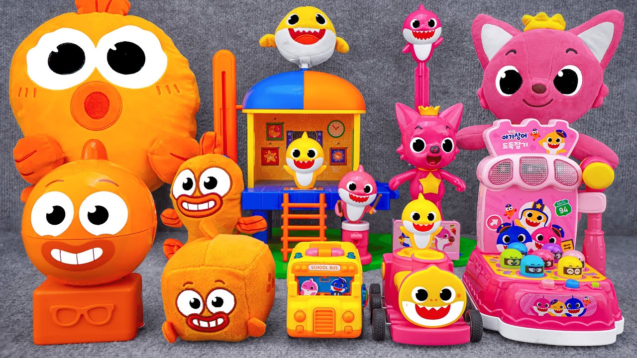 BABY SHARK Collection | Satisfying Baby Shark Cute House Playset