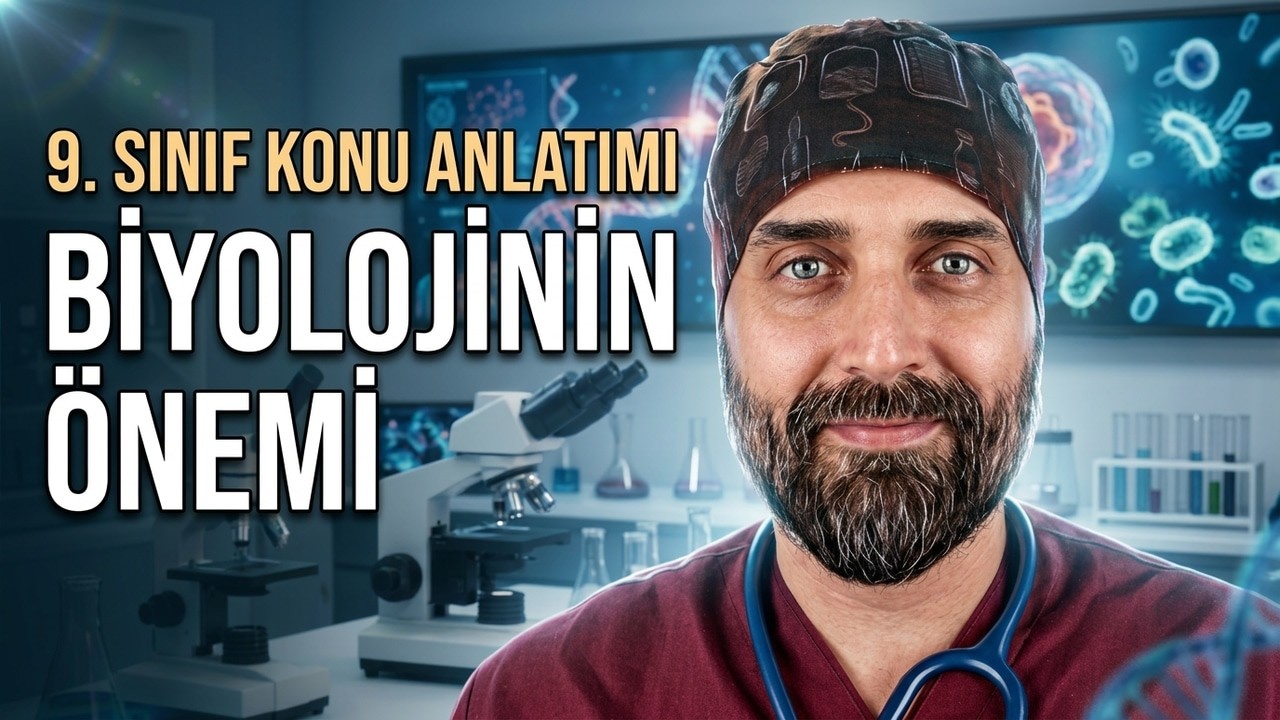 1. Ders: Biyolojinin Önemi | Dr. Biyoloji 9. Sınıf Yeni Müfredat