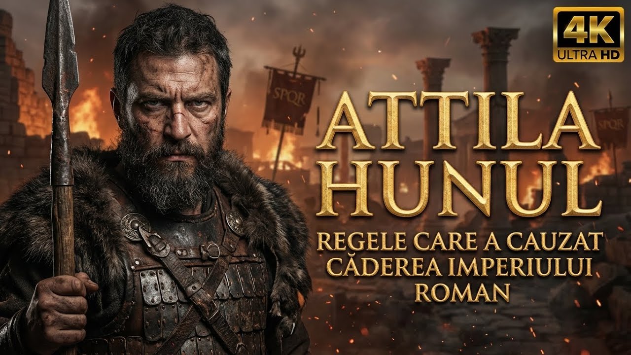 ATILA HUNUL: REGELE care a PROVOCAT CĂDEREA Imperiului Roman | Documentar Complet
