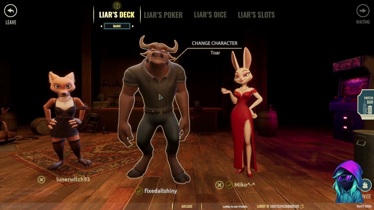 Liar's Bar with Friends!