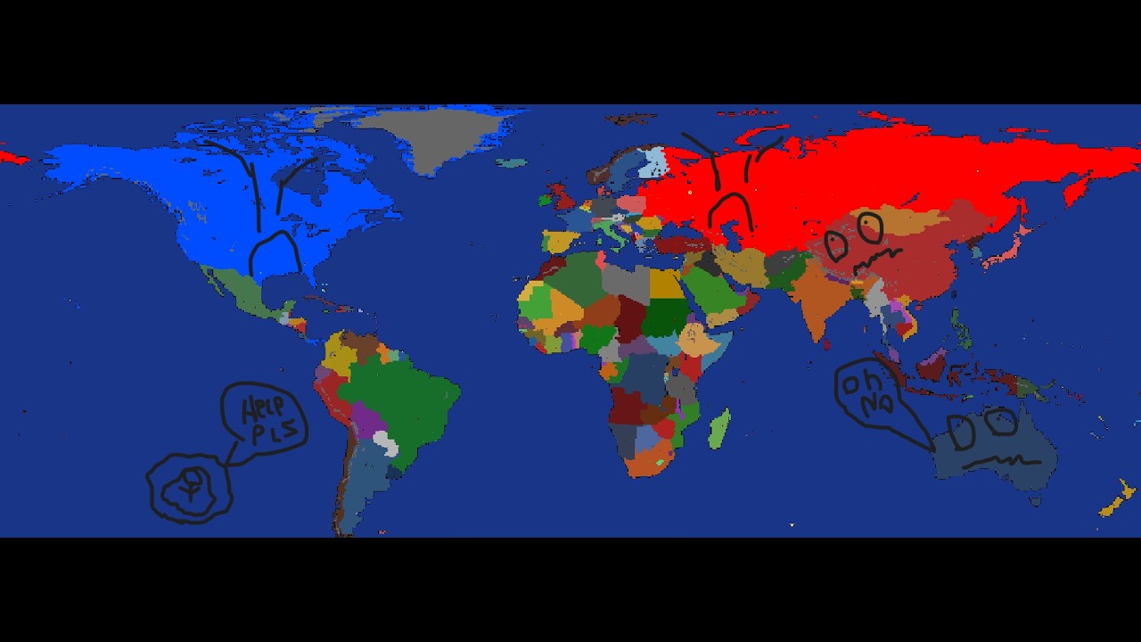 US and Russia take's the world inspired by AV GAMING.