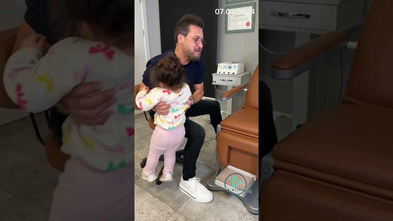 Geniz eti ameliyatı sonrası küçük hastamızı muayene ettik.