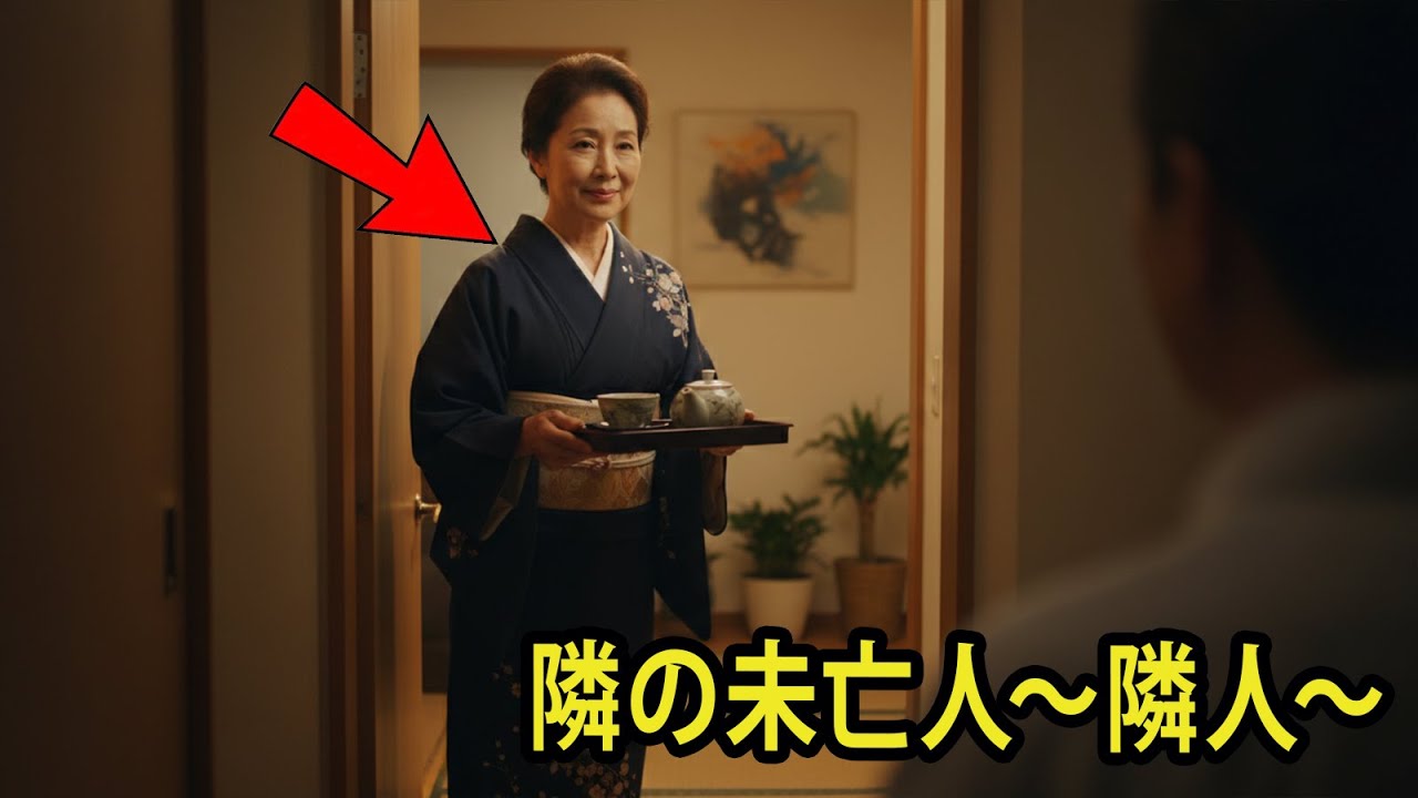 【シニア恋愛】隣の未亡人　～隣人～