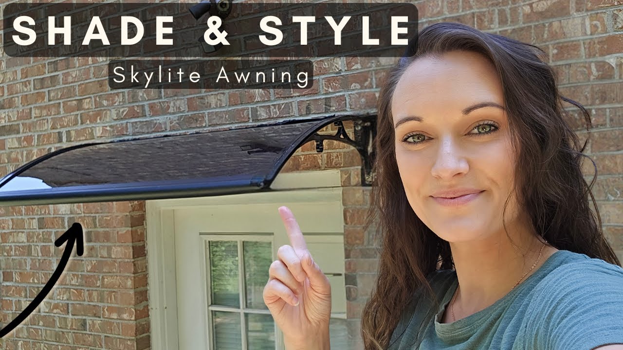 Installation & Review - Upgrade Your Outdoor Spaces with this Entrance Door Awning!