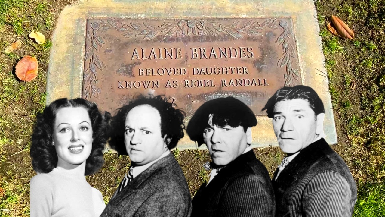 Visiting the grave of 3 STOOGES actress Rebel Randall