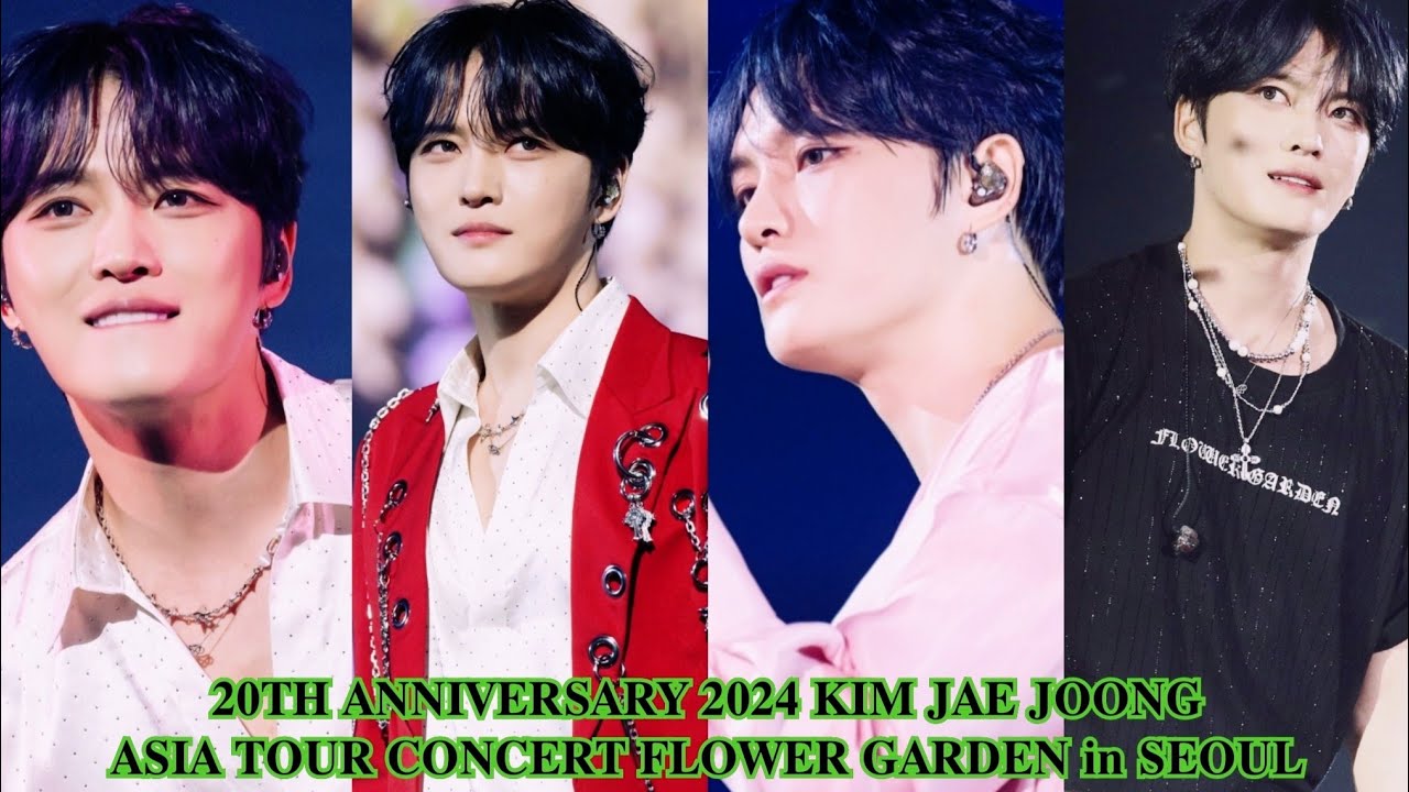 KIM JAE JOONG - ジェジュン 07-20-2024 𝐊𝐈𝐌 𝐉𝐀𝐄 𝐉𝐎𝐎𝐍𝐆 𝐀𝐒𝐈𝐀 𝐓𝐎𝐔𝐑 𝐂𝐎𝐍𝐂𝐄𝐑𝐓 𝐅𝐋𝐎𝐖𝐄𝐑 𝐆𝐀𝐑𝐃𝐄𝐍 𝐢𝐧 𝐒𝐄𝐎𝐔𝐋