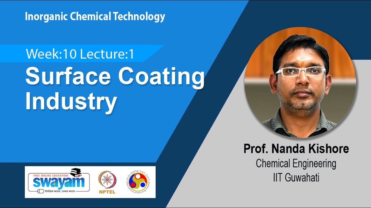 Lec 28: Surface Coating Industry