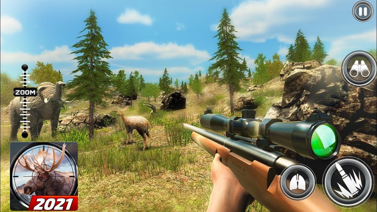 Wild Deer Hunter 2021: New Animal Hunting Games - Gameplay Walkthrough Part 1 Android