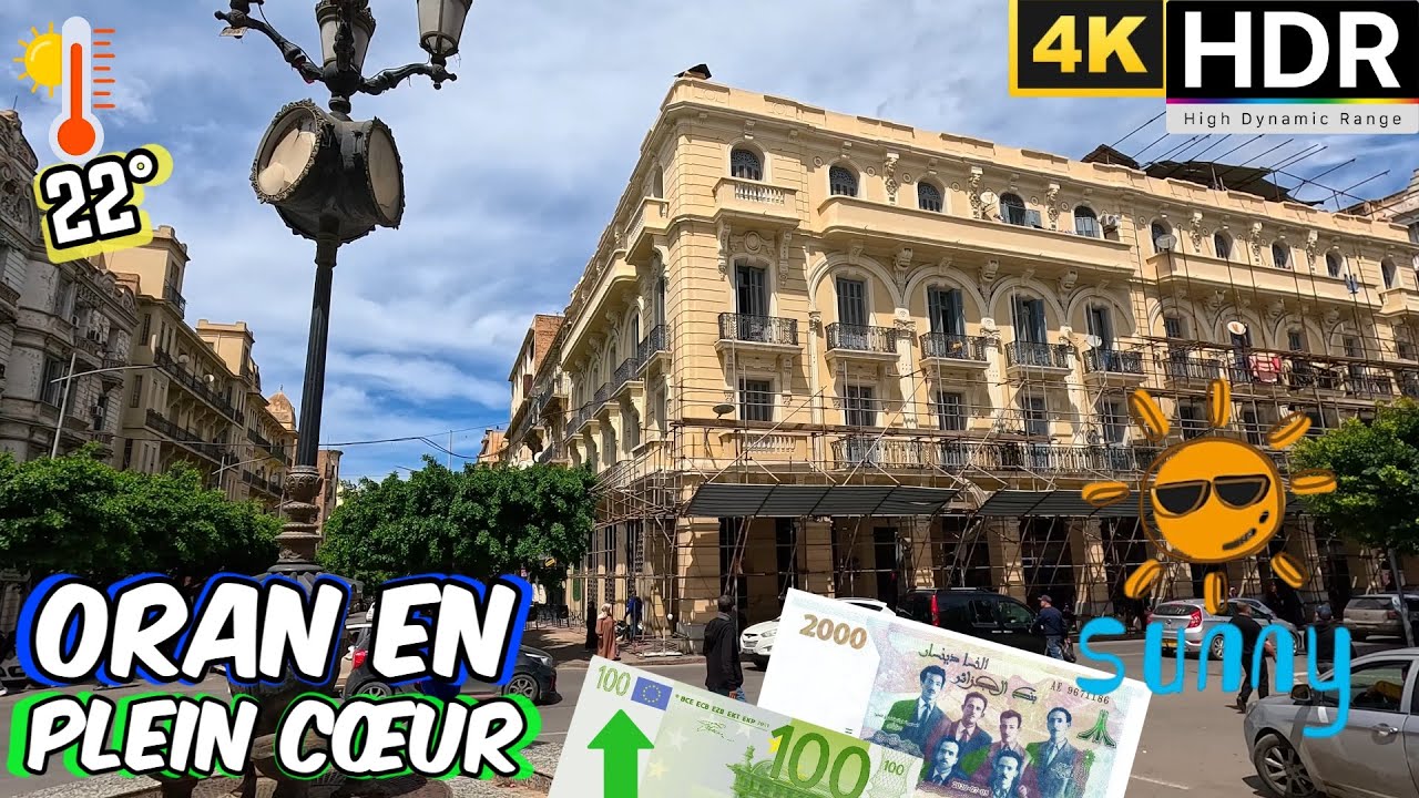 Ambiance 100% Dz au centre-ville 🇩🇿🔥l’orchestre urbain🌤️22° TAUX 1€= ⬆️258DA 