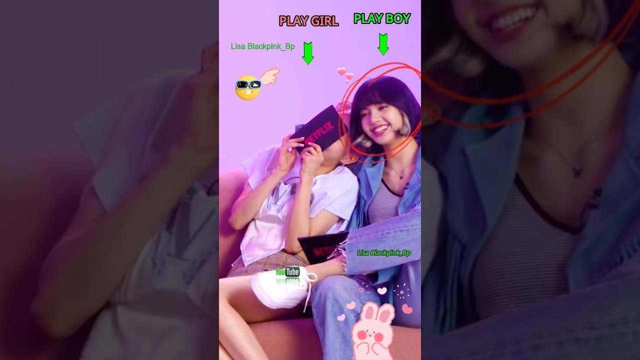 LISA - PLAY BOY 🔥 ROS&Eacute; - PLAY GIRL 🔥 2025 #edit #chaelisa #jealousy