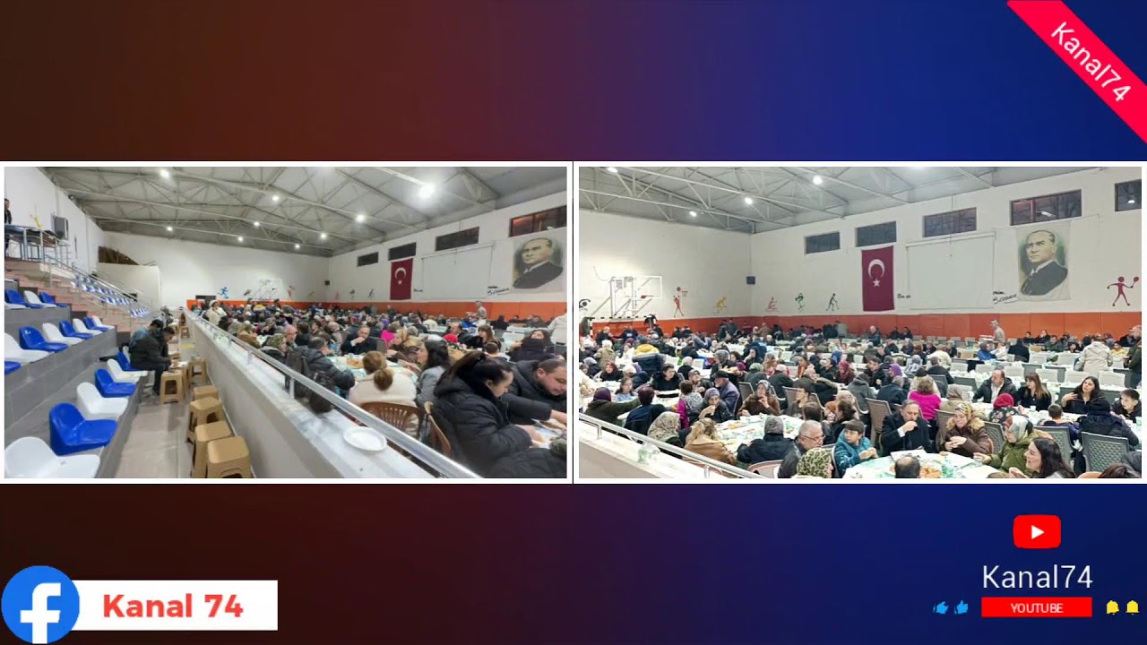 Kurucaşile Belediyesi iftar proğramı
