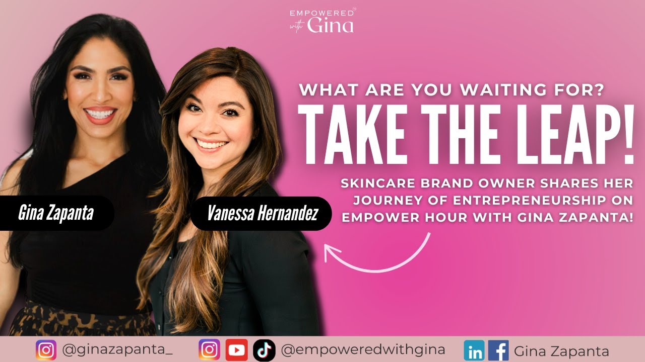 Owner of VH Skincare Vanessa Hernandez talks taking the leap & being your own boss with Gina Zapanta