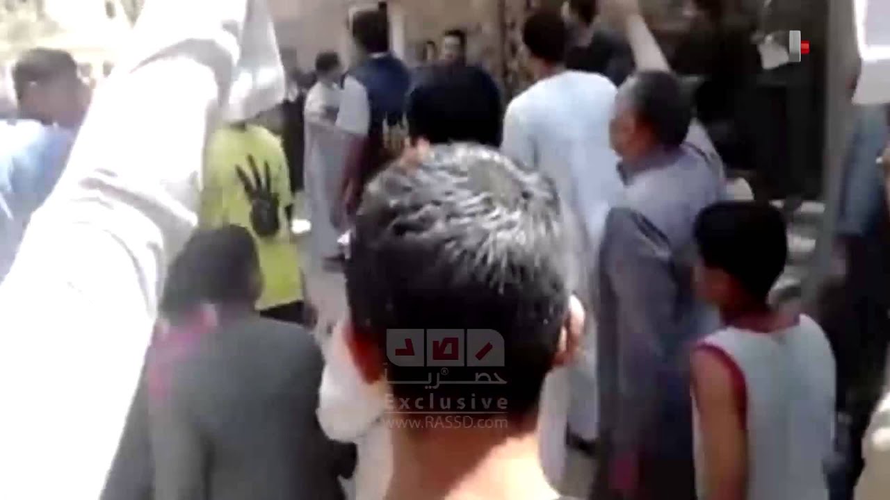 المنوفيه | مسيره طليا اشمون  للتنديد بالعدوان الصهيوني على غزة