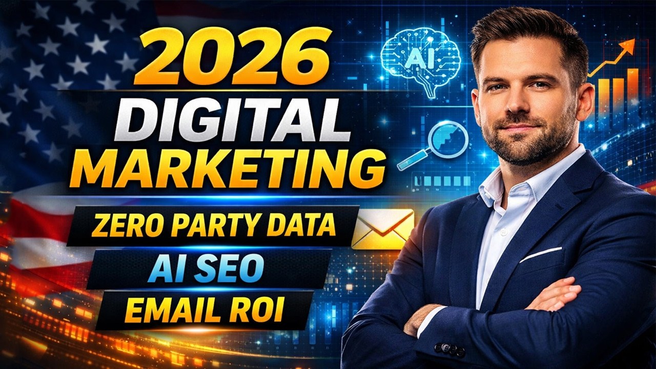 Digital Marketing Channels united state Businesses Invest In 2026 Zero Party Data AI SEO Email ROI