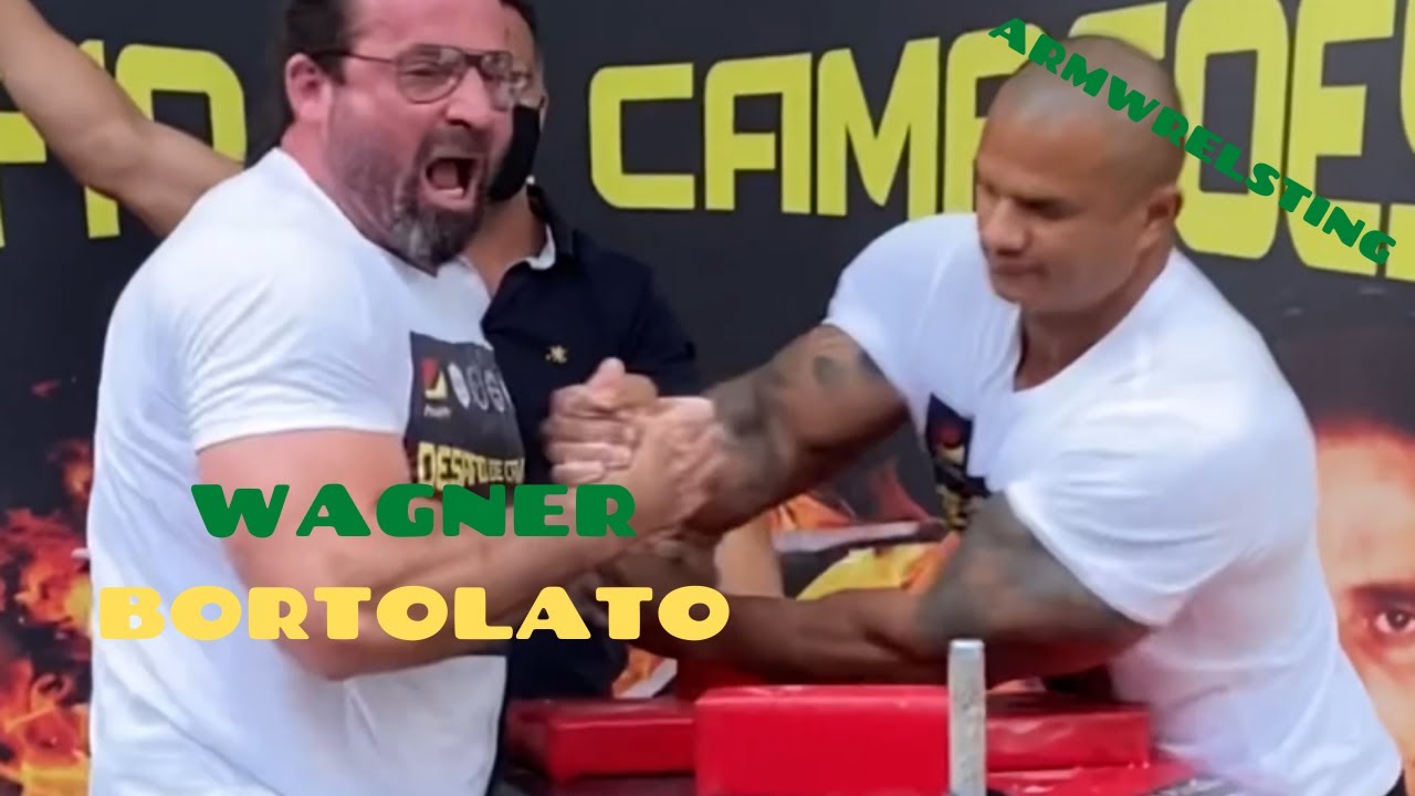 WAGNER BORTOLATO VS TIAGAO FERREIRA - DESAFIO DOS CAMPEÕES / ARMWRESTLING / LUTA DE BRAÇO BRAZIL