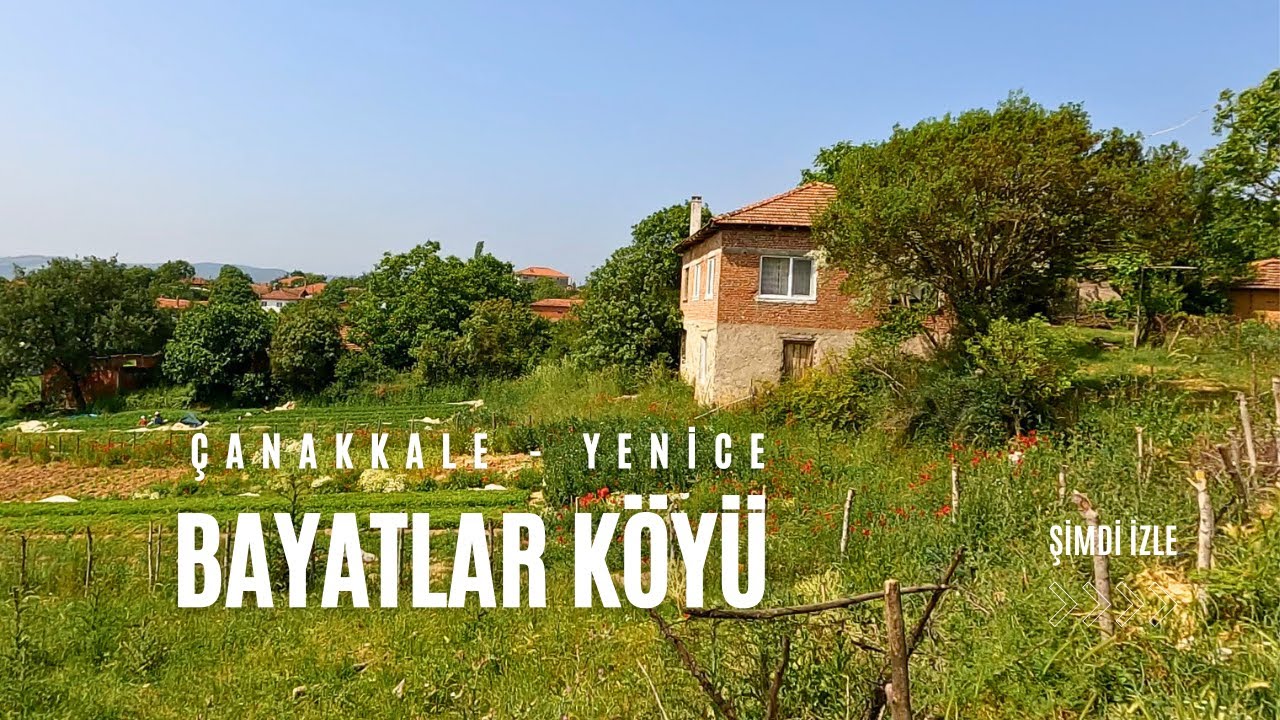 Yenice Bayatlar Köyü: Agonya'nın Deveci Köyü (Yemyeşil bir köy!)