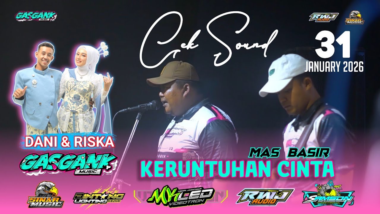 KERUNTUHAN CINTA - MAS BASIR - GASGANK MUSIC || Sumber Petung Adan Adan Gurah 