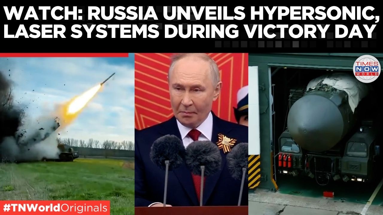 &lsquo;INVINCIBLE&rsquo; WEAPONS? Russia Unveils Hypersonic & Laser Systems During Victory Day | Times Now World