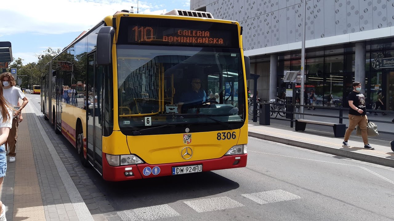 Mercedes-Benz Citaro O 530 G #8306 @ MPK Wrocław [🚍110] ♪ ZF ♪