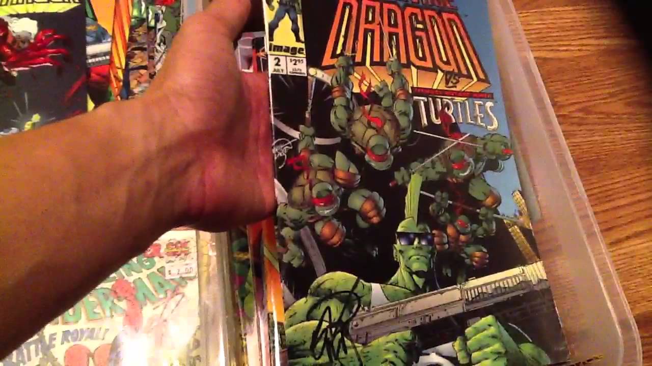 Erik Larsen Signing Event Haul - Phat Collectibles 3/23/13 Savage Dragon Amazing Spider-man