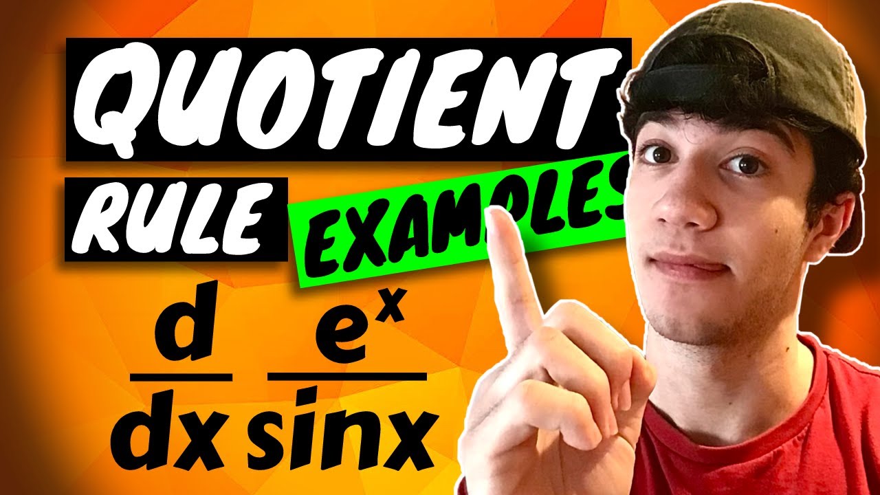 Quotient Rule - A-Level Maths