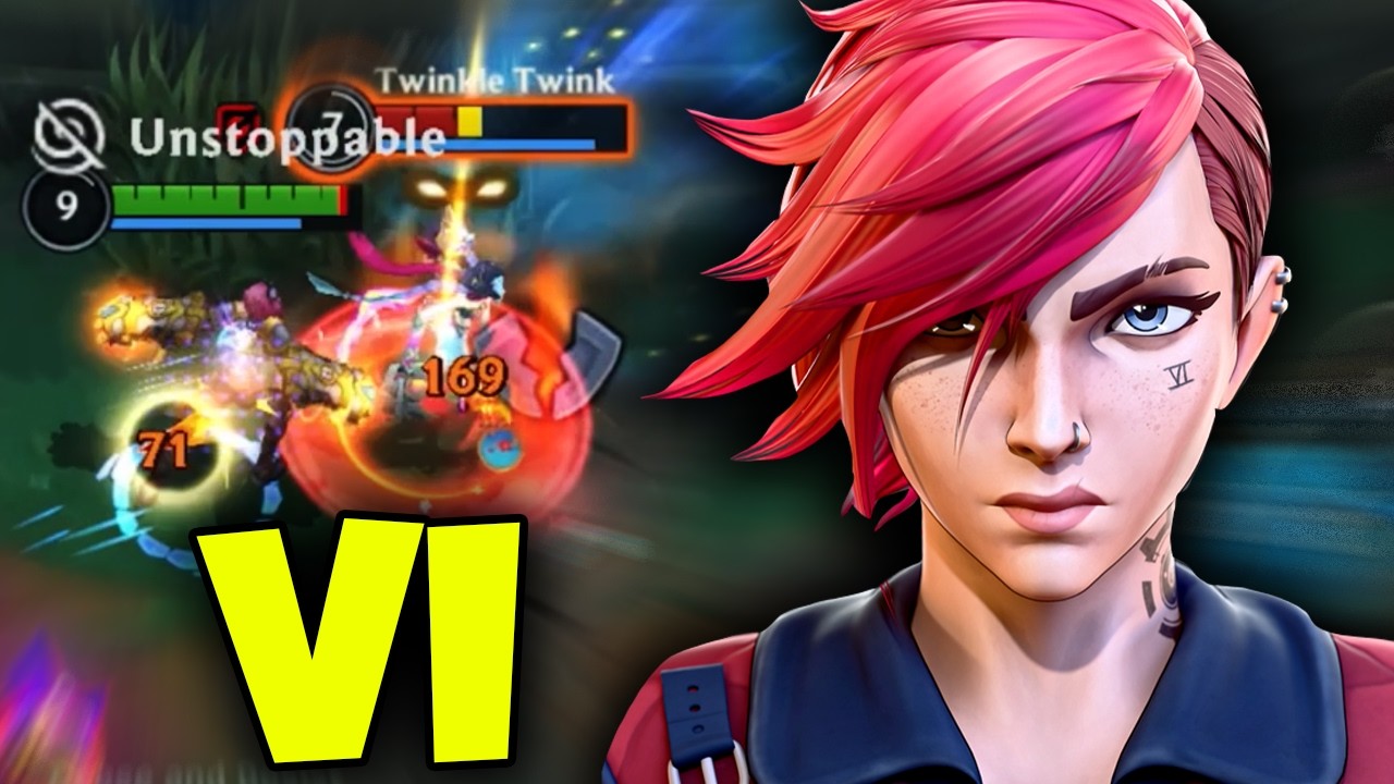 Wild Rift Vi Jungle Gameplay in Season 20 (Build & Runes)