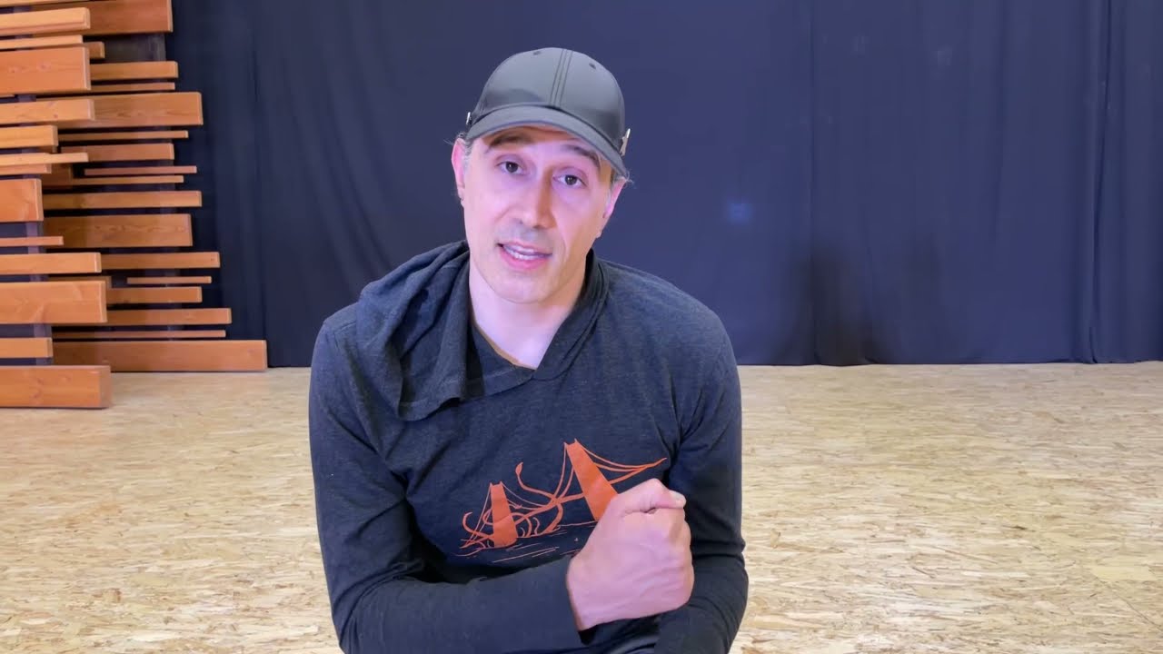 Contact Improvisation Live Stream 05 Ground work of not crushing and not being crushed