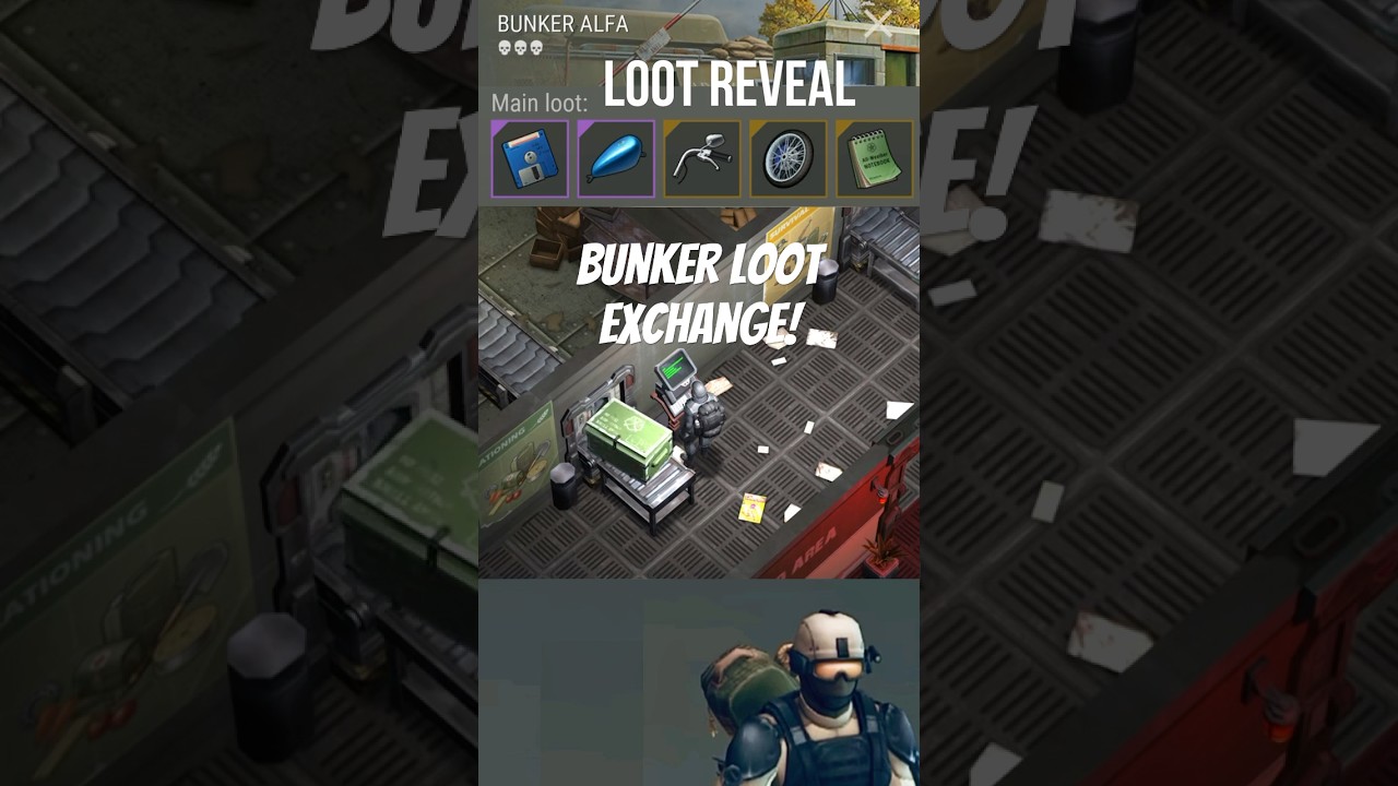 Bunker Alpha Loot Review And Under 40 seconds! #MobileGaming #LootHunt #LDOE