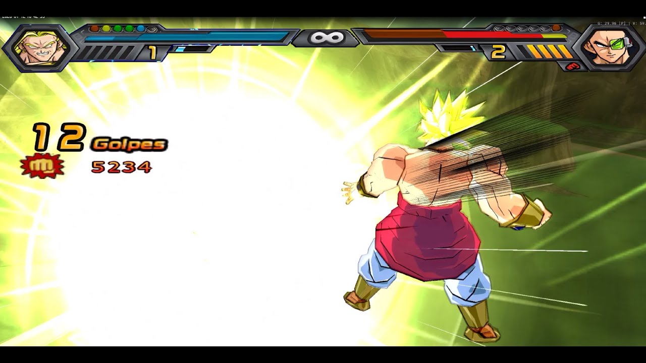 Broly Súper Saiyajin Legendario vs Devuelveme a Gohan - Dragon Ball Z Budokai Tenkaichi 4