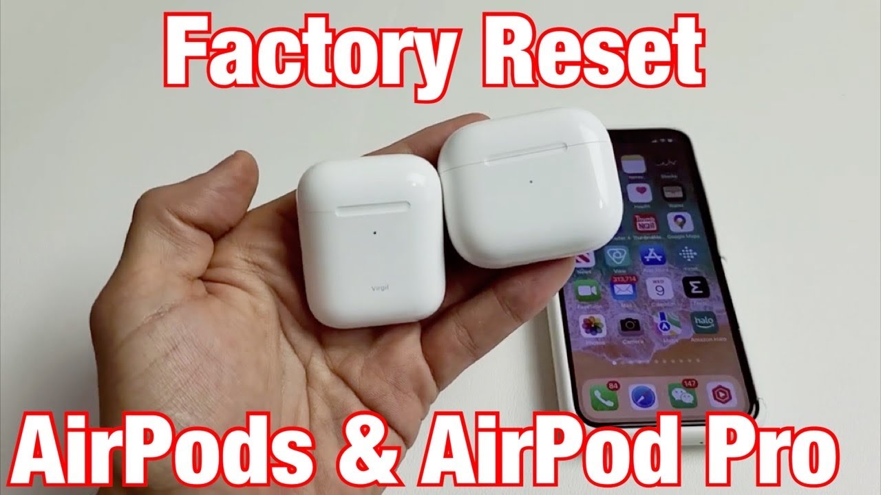 Как восстановить заводские настройки AirPods и AirPod Pro