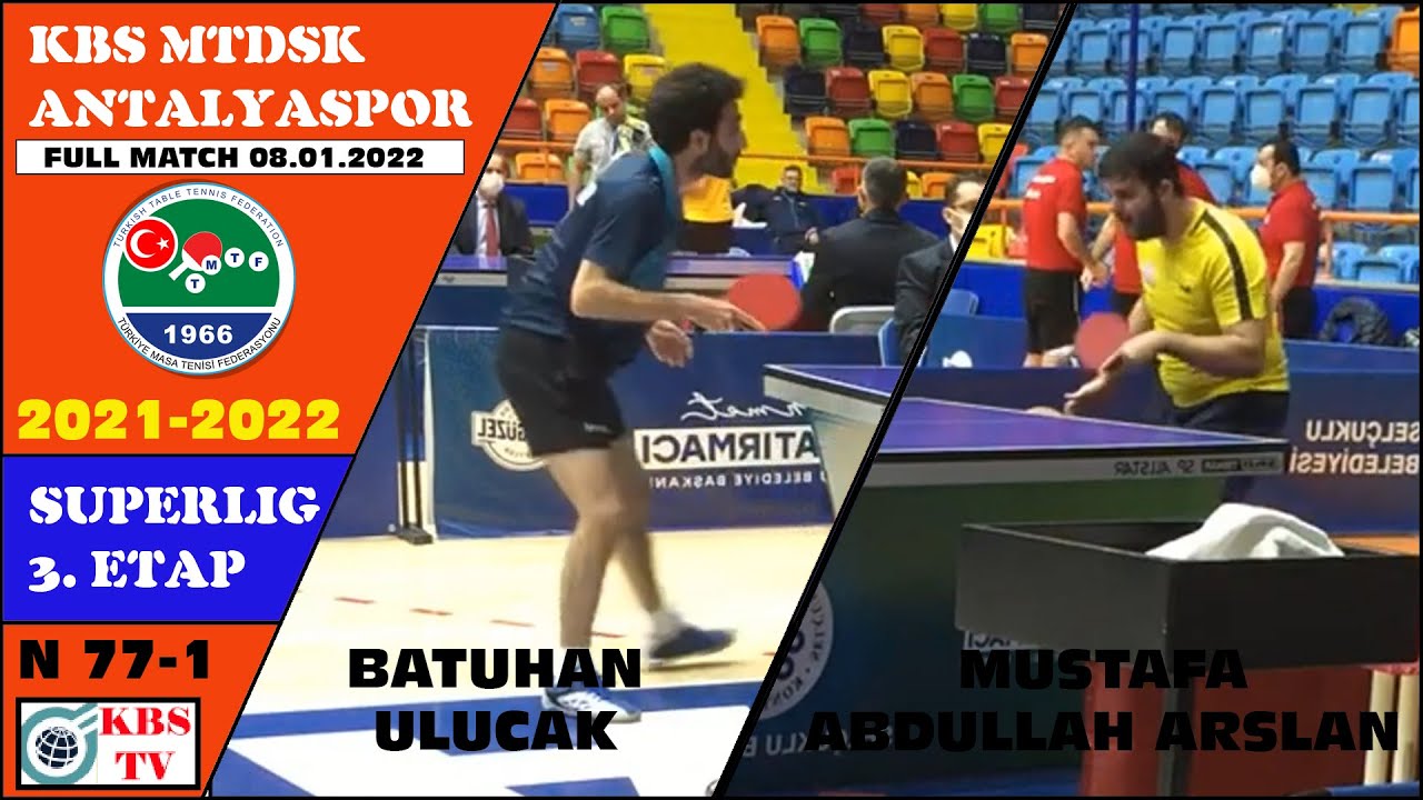 BATUHAN ULUCAK - MUSTAFA ABDULLAH ARSLAN (KBS MTDSK - ANTALYASPOR) MAÇ 1